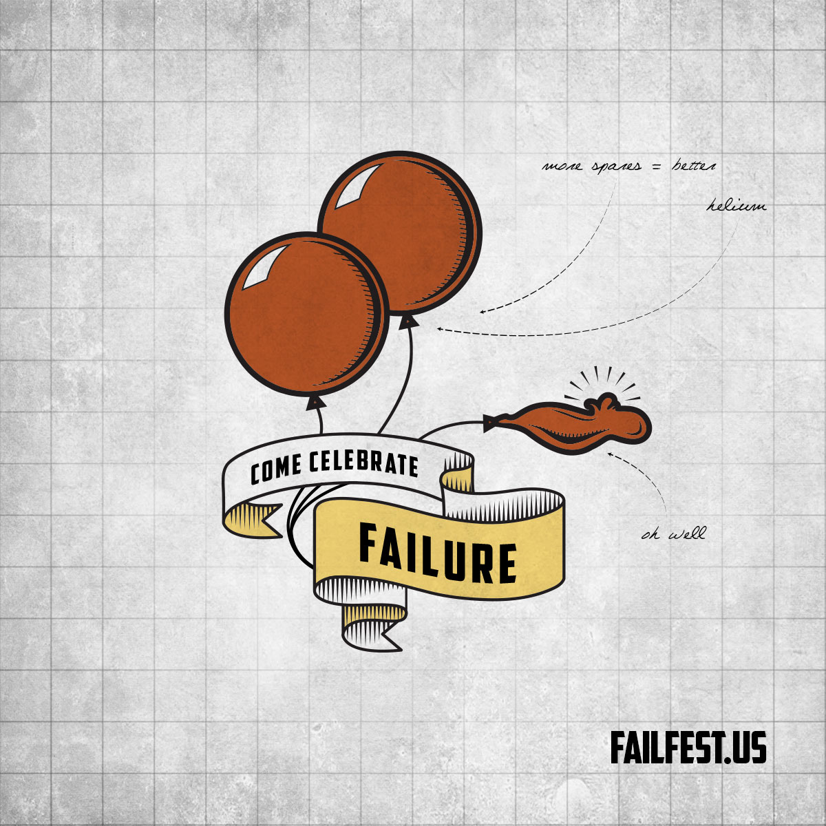 Celebrate failure by finding a Fail Fest event near you!